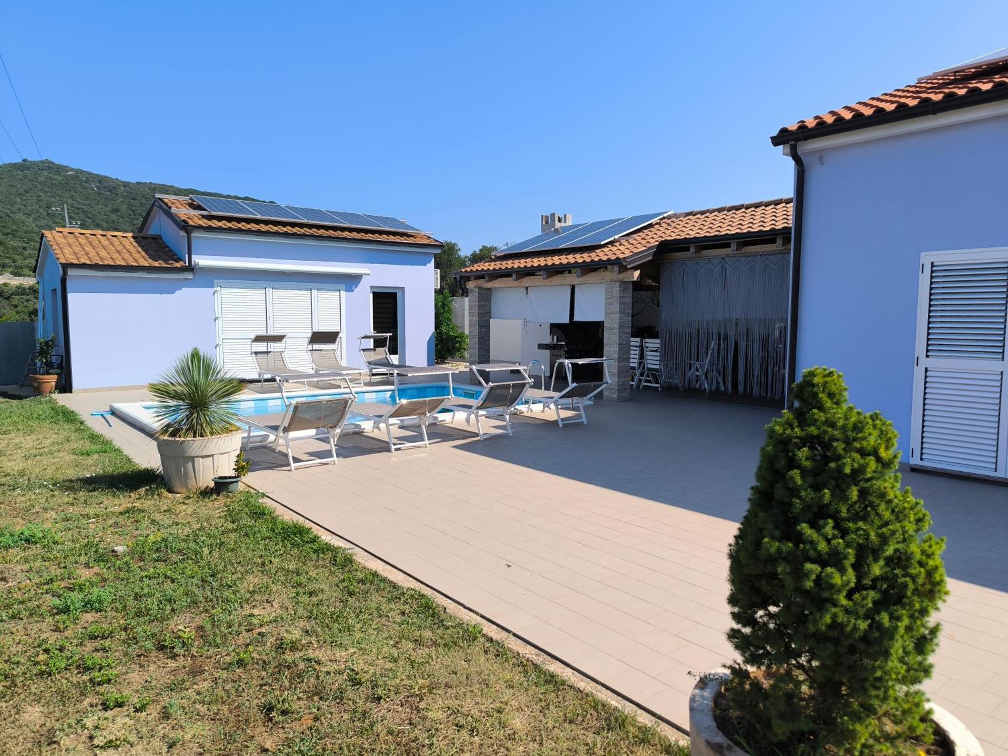 House With Pool Villa Mali Losinj Exterior photo